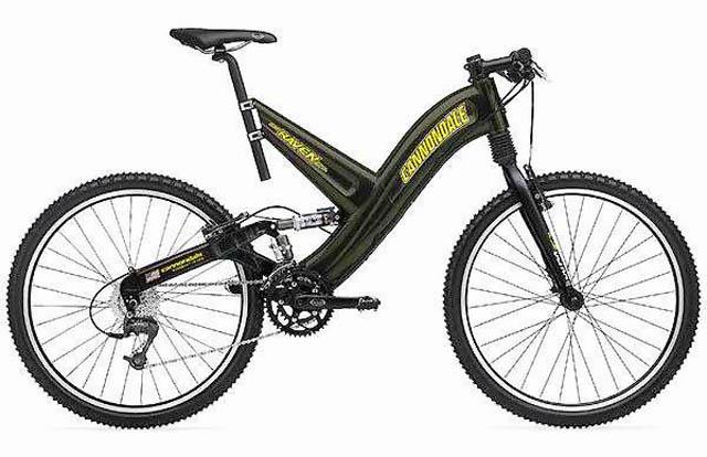 2000 Cannondale Super V Raven 1000SL